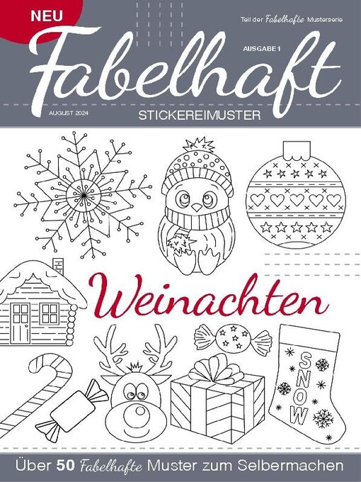 Title details for Fabelhaft Stickereimuster by jellymediaUK - Available